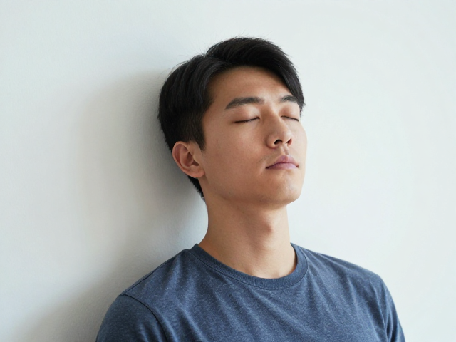 失眠救星，靠墙放松呼吸法，头晕暂停休息，轻松入眠