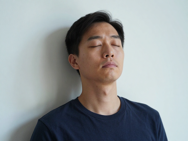 深缓呼吸节奏,引导头晕缓解