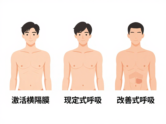 第一阶段:激活横膈膜与建立腹式呼吸基础