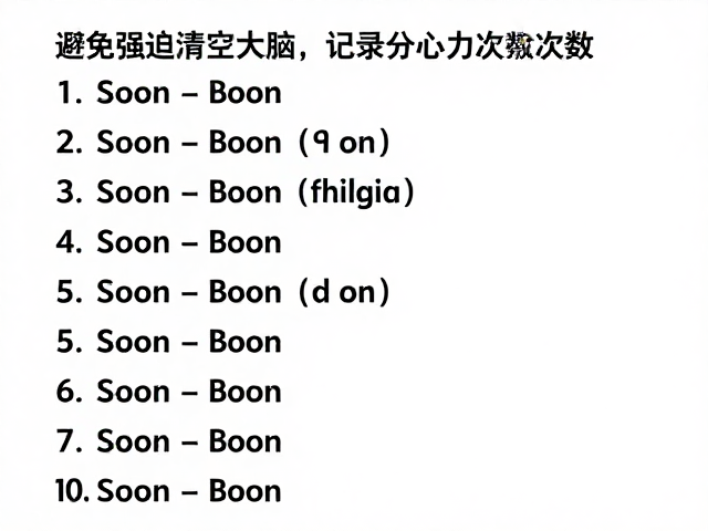 从计数到觉察的专注力进阶