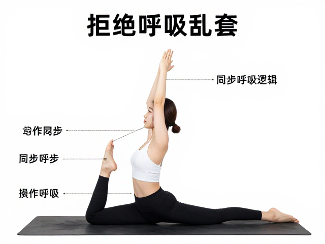 拒绝呼吸乱套！流瑜伽体式串联中如何同步呼吸与动作
