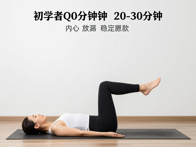 初学者每次20-30分钟，以放松和内观为核心，稳定髋部