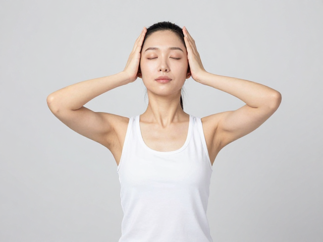 掌握缓慢稳定的呼吸节奏
