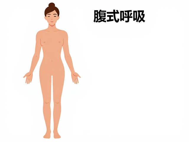 新手必看腹式呼吸，站立练习循序渐进，呼吸均匀不憋气