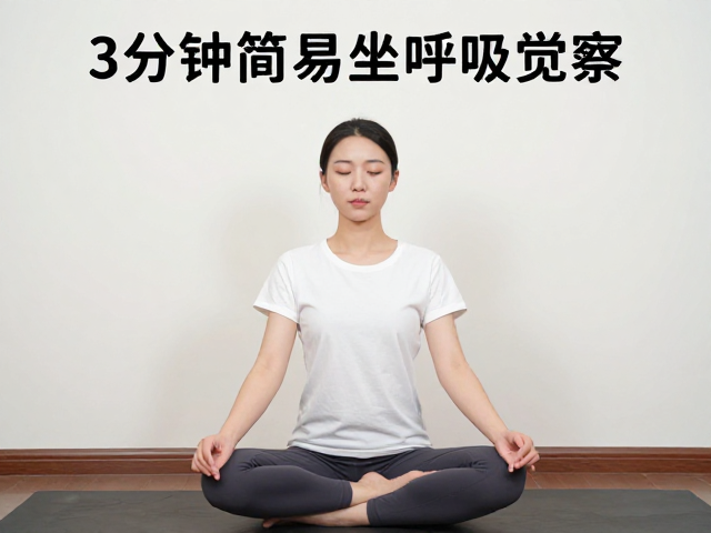3分钟简易坐呼吸的具体步骤