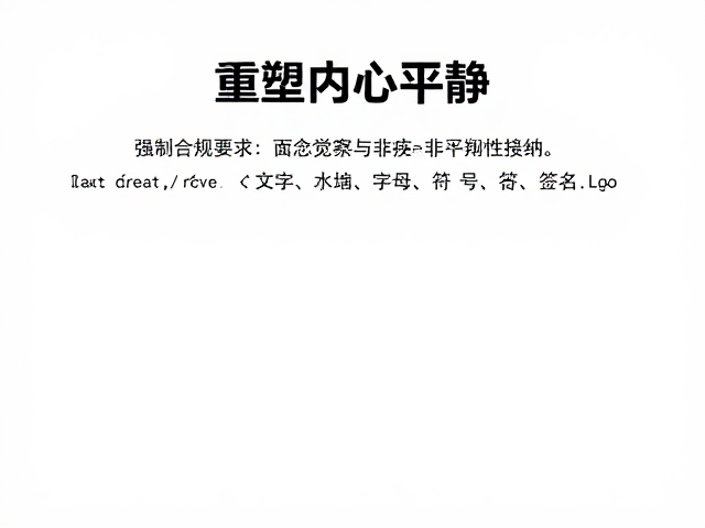 杂念觉察与非评判性接纳