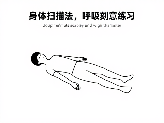 身体扫描法助眠，结合呼吸刻意练习，提升深度专注冥想效果