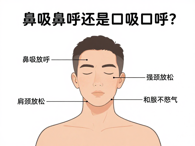 鼻吸鼻呼还是口吸口呼？完全瑜伽呼吸要点，肩颈放松不憋气