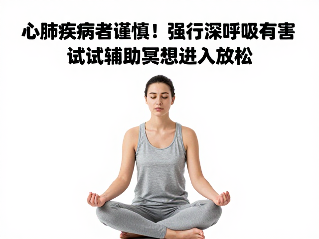 心肺疾病者谨慎！强行深呼吸有害，试试辅助冥想进入放松