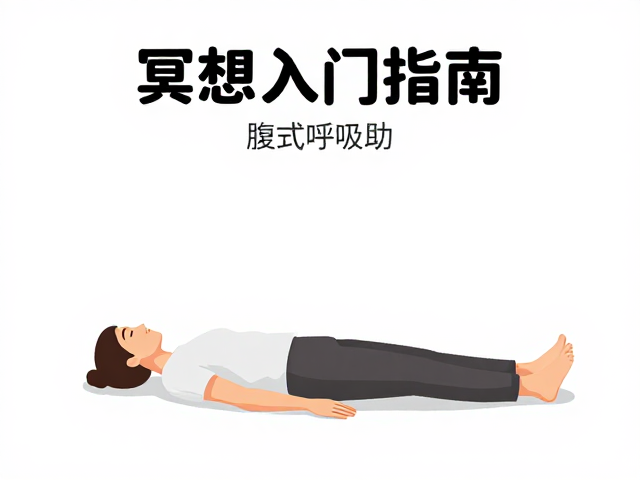 冥想入门指南，腹式呼吸辅助进入，仰卧放松式详解