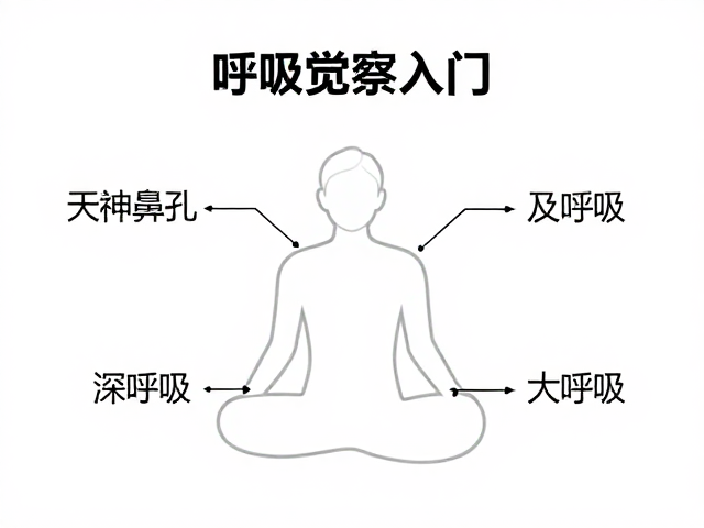 呼吸觉察入门，交替鼻孔清理与深呼吸平衡身心术