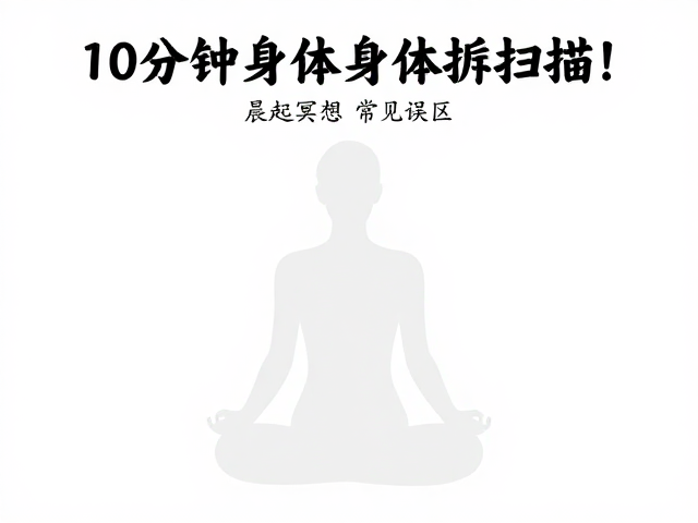 应对晨起焦虑的常见误区与调整
