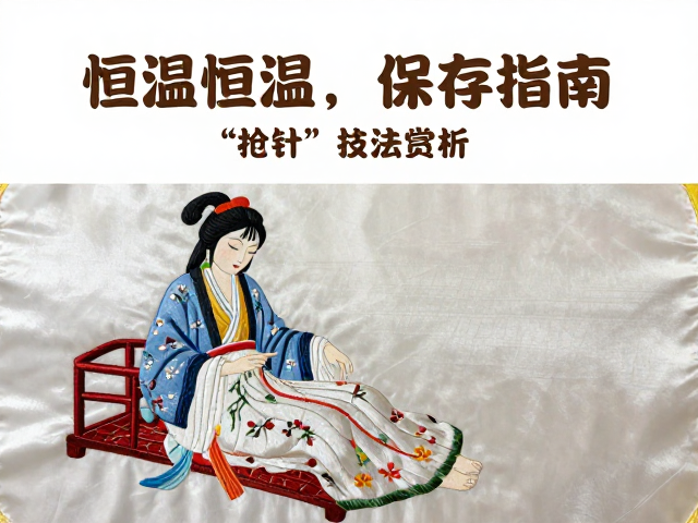 “抢针”技法的艺术特征与表现