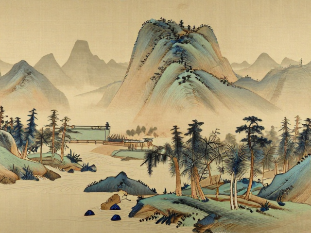 仿书画色调在家居美学中的视觉调和