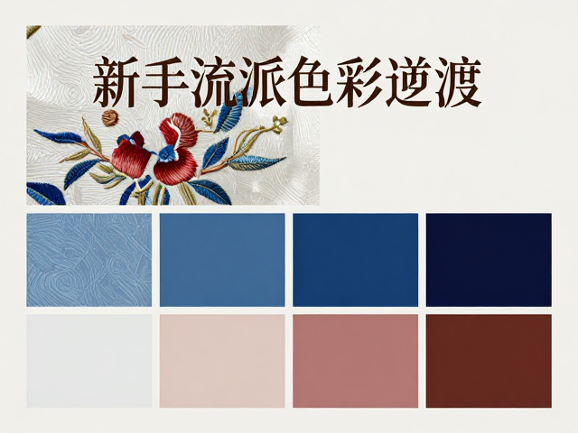 新手色彩过渡的视觉逻辑与实操技巧