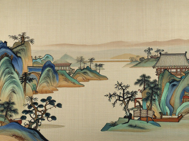 长沙沙坪湘绣，国家级非遗名画临摹与线色分层美学