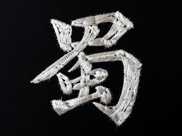 蜀绣定制图案刺绣教程，利用川产丝线打造高对比视觉效果