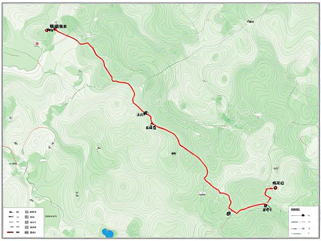 等高线地图的核心识读与路线规划逻辑