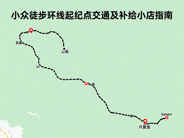 徒步路线关键节点与路况