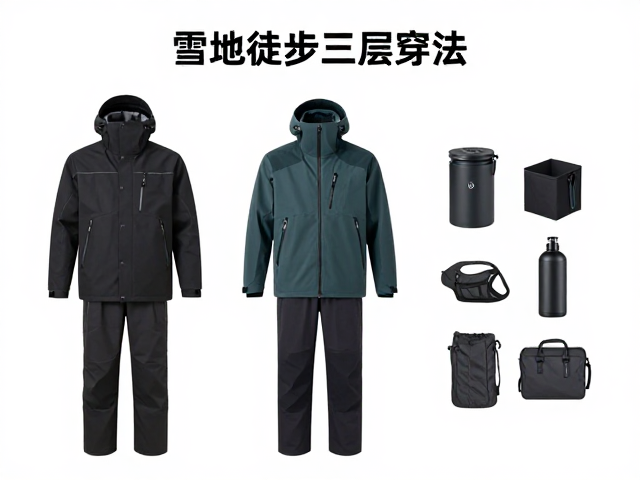 轻量出行必看,雪地徒步三层穿衣法与防护装备重量收纳体积实测