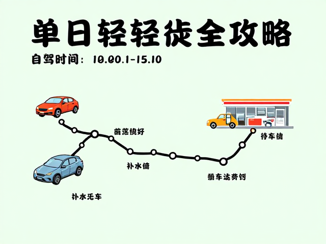 自驾停车与路线规划细节