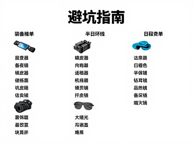 装备清单与实拍细节