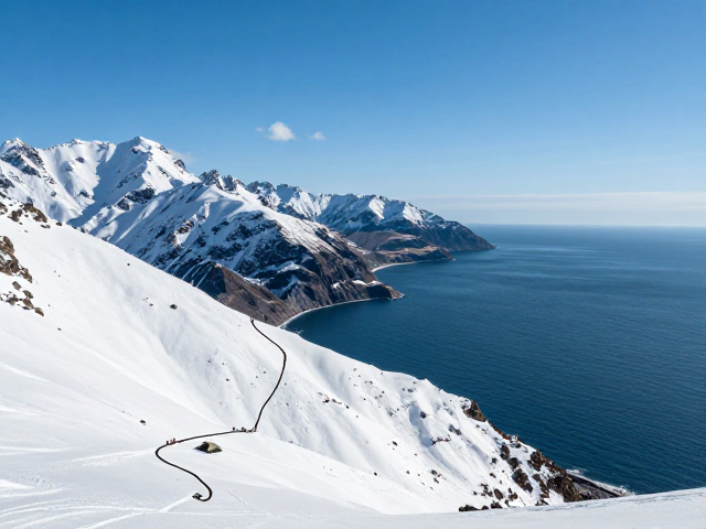雪山观景绝美海岸线,网红打卡热门徒步路线,附露营营地轨迹