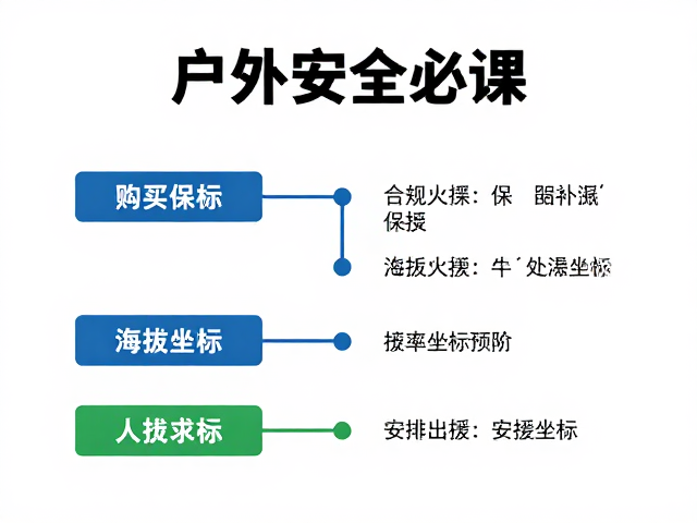户外安全必读,购买保险、海拔坐标说明与安排人员求援流程