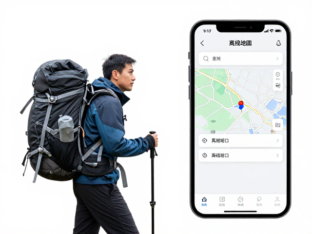穿越垭口必备,重装行进省力技巧与离线地图设置指南