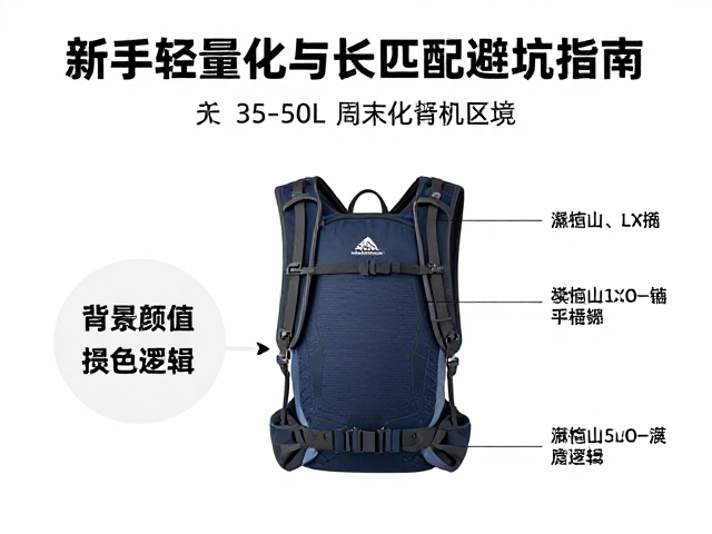 35-50L周末露营攻略,新手轻量化与背长匹配避坑指南