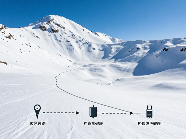 利用方位角规划雪山路线