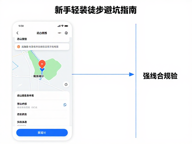 进山报备全流程,离线地图,新手轻装徒步避坑指南