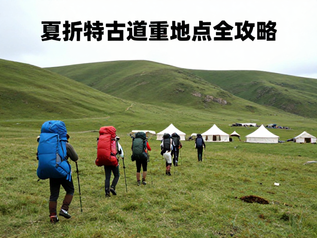 草甸营地选址逻辑与撤退点安全评估
