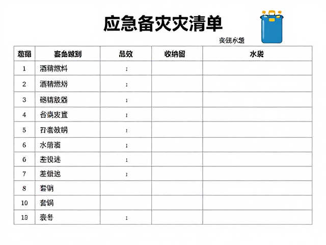 应急备灾清单,酒精燃料安全、套锅嵌套收纳与水袋水壶选购