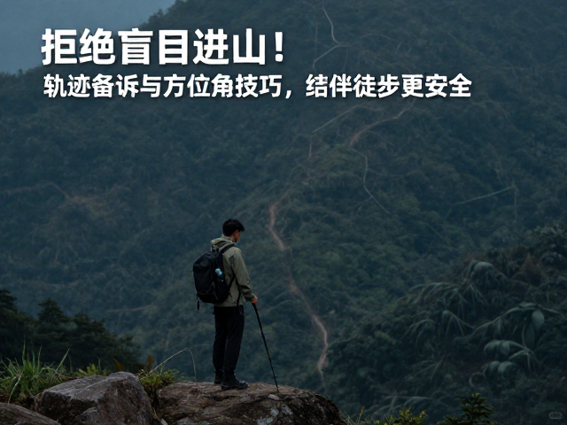 拒绝盲目进山!轨迹备份与方位角技巧,结伴徒步更安全