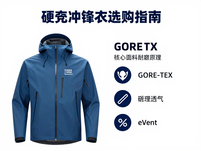 硬壳冲锋衣选购指南,防水防风与耐磨等级全解析