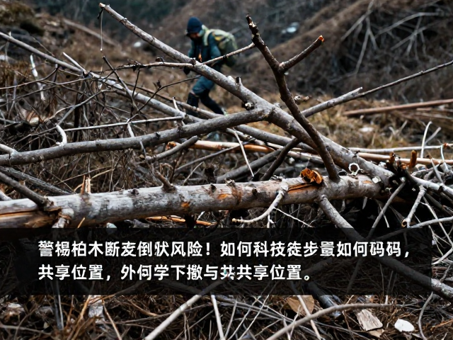 警惕枯木断枝倒伏风险!高海拔徒步者如何科学下撤与共享位置
