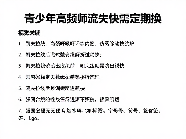 青少年高频训练必看，凯夫拉线磅数流失快需定期换