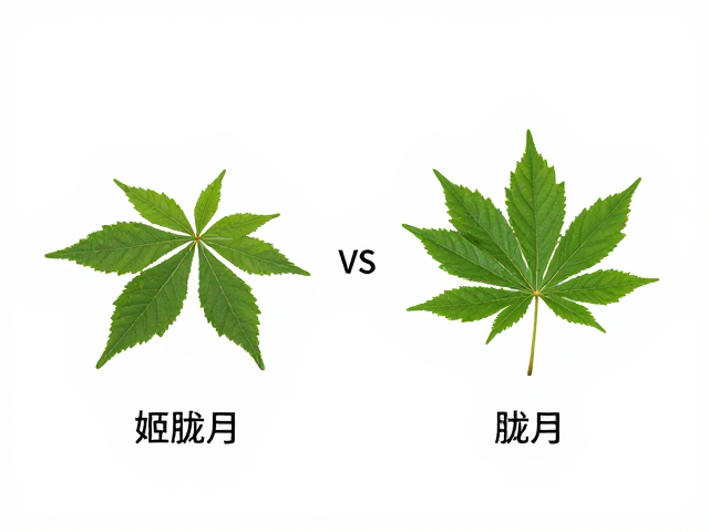 姬胧月vs胧月，冠幅叶尖拉丁名大对比，教你精准区分品种
