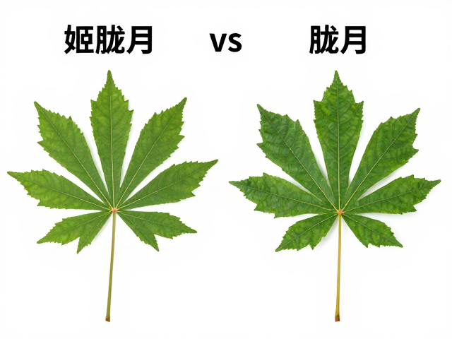 叶片形态与叶尖细节:微观结构的精准识别