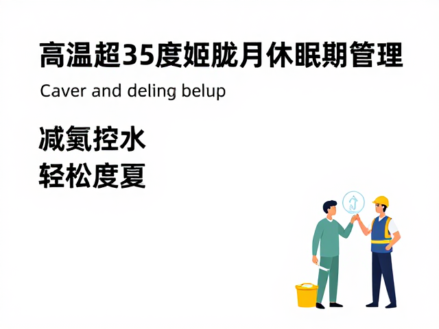 病虫害预防与日常巡查