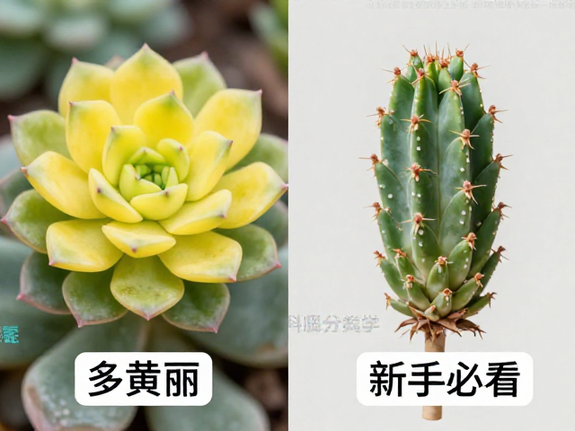 多肉黄丽和星兜怎么分？科属差异一目了然，新手必看