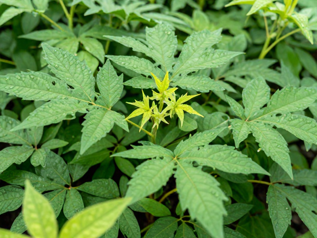 通过叶片饱满度精准识别徒长风险