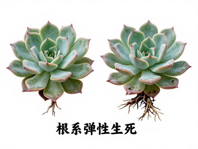 冬季多肉冻伤化水？看根系弹性辨生死，无蚧壳虫更省心