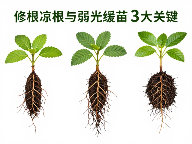 十二卷秋季服盆指南，修根晾根与弱光缓苗的3大关键