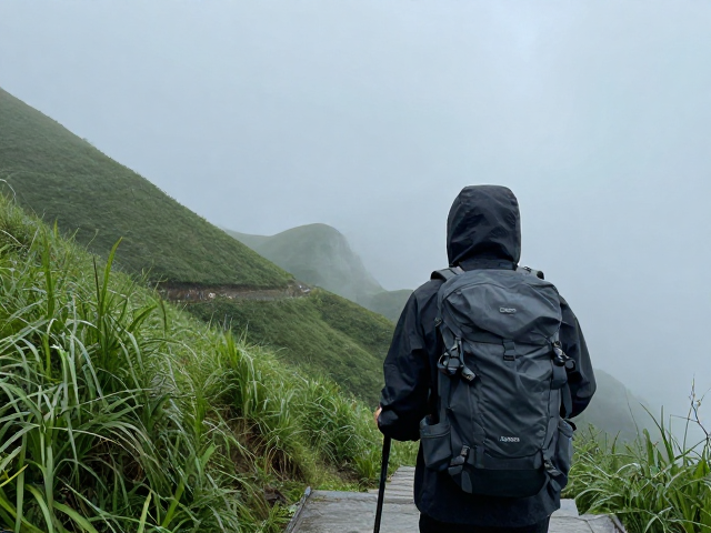 雨季徒步武功山秘境,风景环绕式环线避坑,背包防雨与营地选址