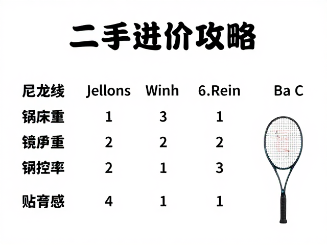挥重参数对击球效率与操控的影响
