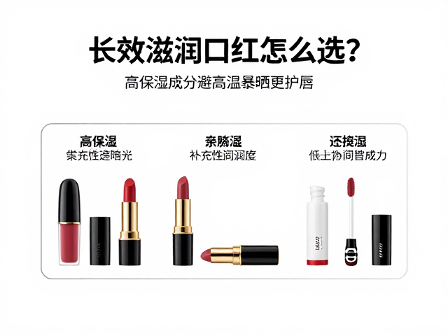 长效滋润口红怎么选？高保湿成分避高温暴晒更护唇
