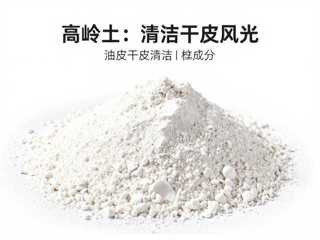 高岭土如何精准应对不同肤质需求