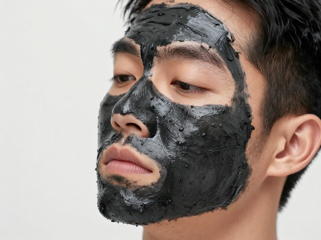 男士控油急救,炭泥膜吸附皮脂,收敛水平衡出油,改善黑头白头
